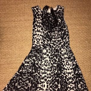 Mossimo animal print work dress
